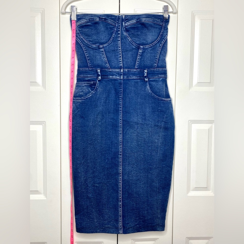 Denim Bodycon Dress
